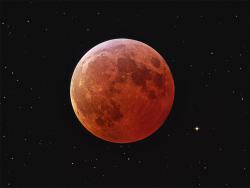 Under the Crimson Moon - Total Lunar Eclipse