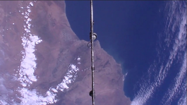 A Daytime Shot From the HDEV NADIR Camera on ISS
