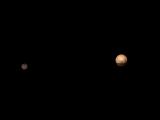 Pluto and Charon at 3.9 Million Miles