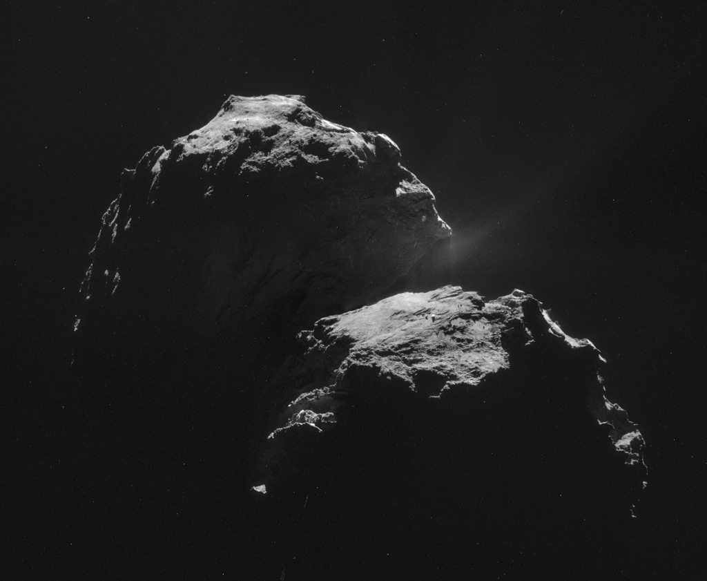 Comet 67P/Churyumov-Gerasimenko Outgassing as seen from ESA Rosetta