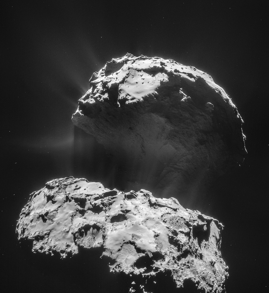 Comet 67P is a Stunning Comet!