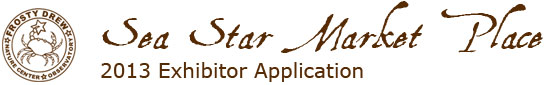 Sea Star Marketplace at Exhibitor Application
