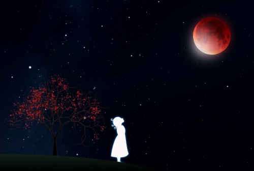 Under A Partial Crimson Moon - CLOSED