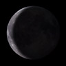 Waning Crescent 13% phase
