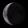 Waning Crescent 21% phase