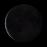 Waning Crescent 6% phase