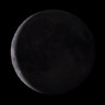 Waning Crescent 9&percnt; phase
