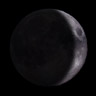 Waxing Crescent 19&percnt; phase