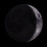 Waxing Crescent 20&percnt; phase
