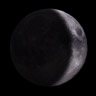 Waxing Crescent 24&percnt; phase