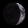 Waxing Crescent 28&percnt; phase