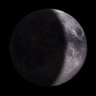Waxing Crescent 33% phase