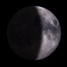 Waxing Crescent 42&percnt; phase