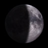 Waxing Crescent 44% phase