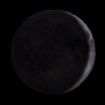 Waxing Crescent 9% phase