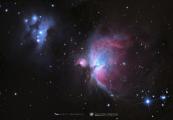 The Orion Nebula Rings in the Holiday