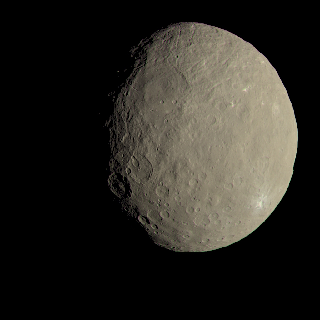 A True-Color view of Ceres