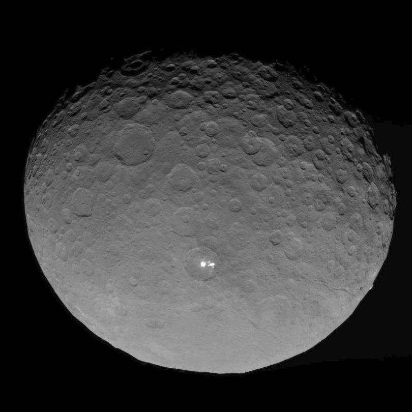 Ceres Mysterious White Spot on May 4, 2015