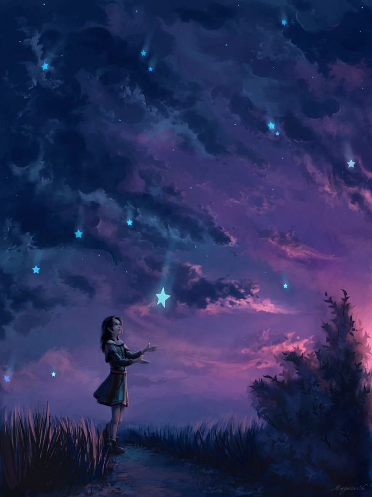 Rain of Stars. Author: Margarita Sheshukova 
