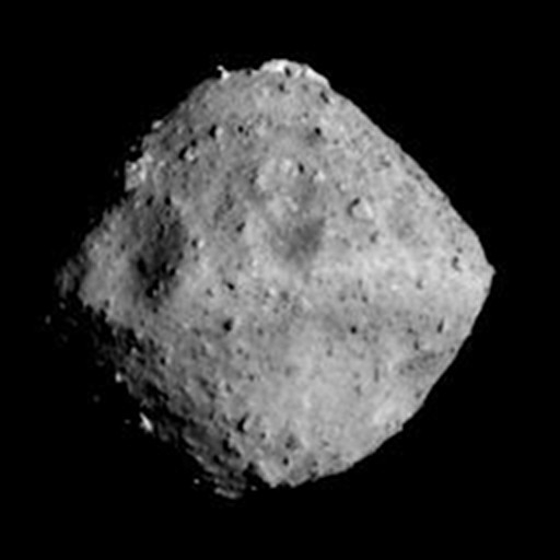Near Earth Asteroid Ryugu on July 24, 2018