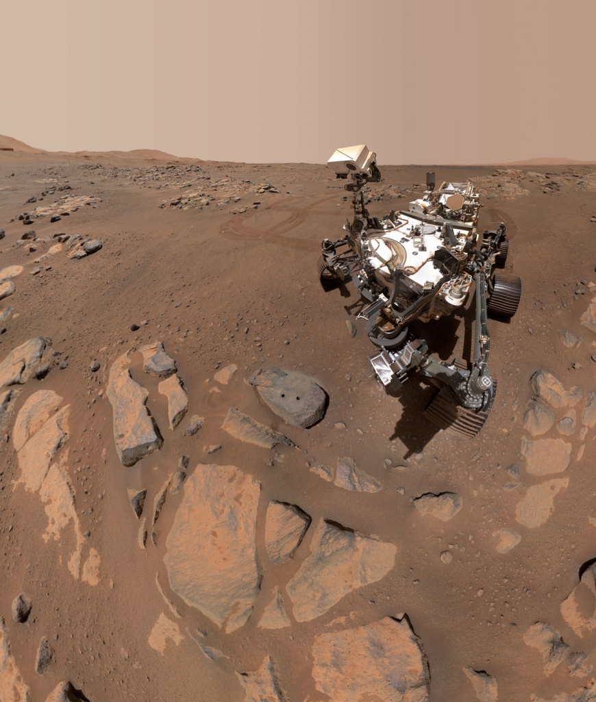Mars Perseverance Selfie