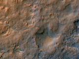 Curiosity's Tracks from MRO