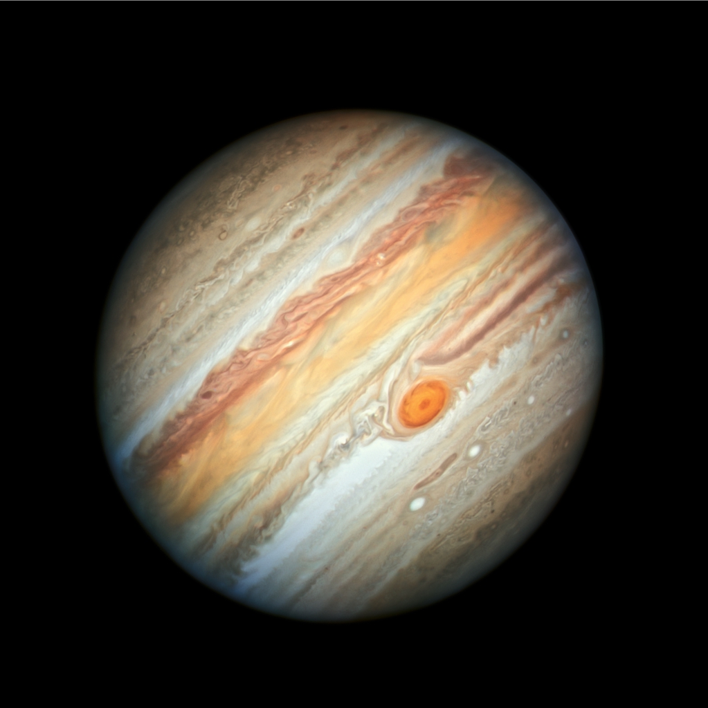 Hubble Photographs Jupiter in 2019