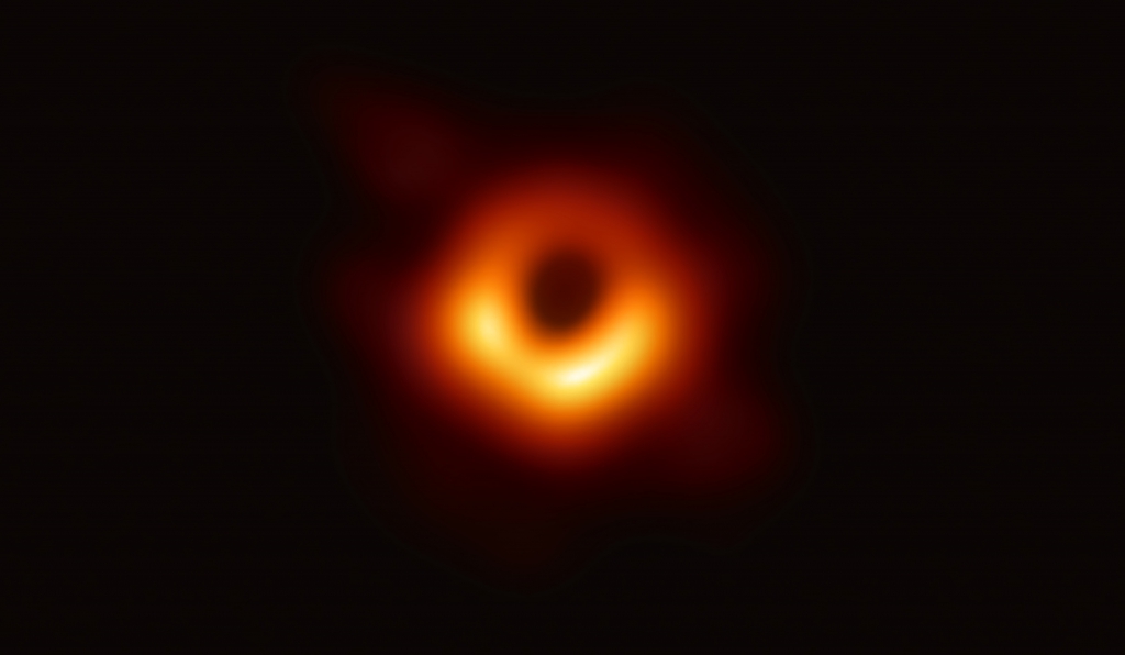 The Shadow of A Black Hole's Event Horizon