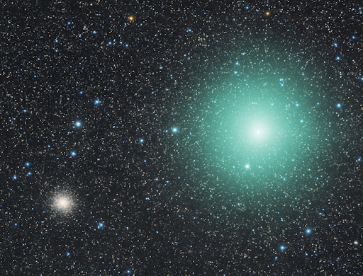 Comet 252P/LINEAR on April 6, 2016 by Adriano Valvasori