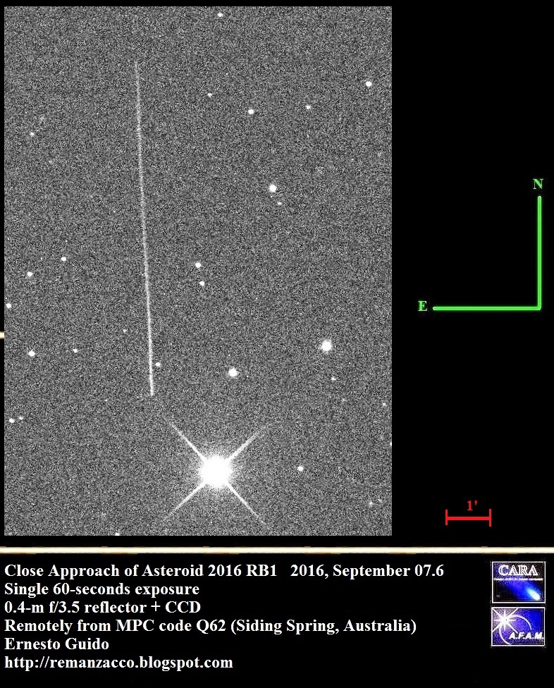 Near-Earth Asteroid 2016 RB1