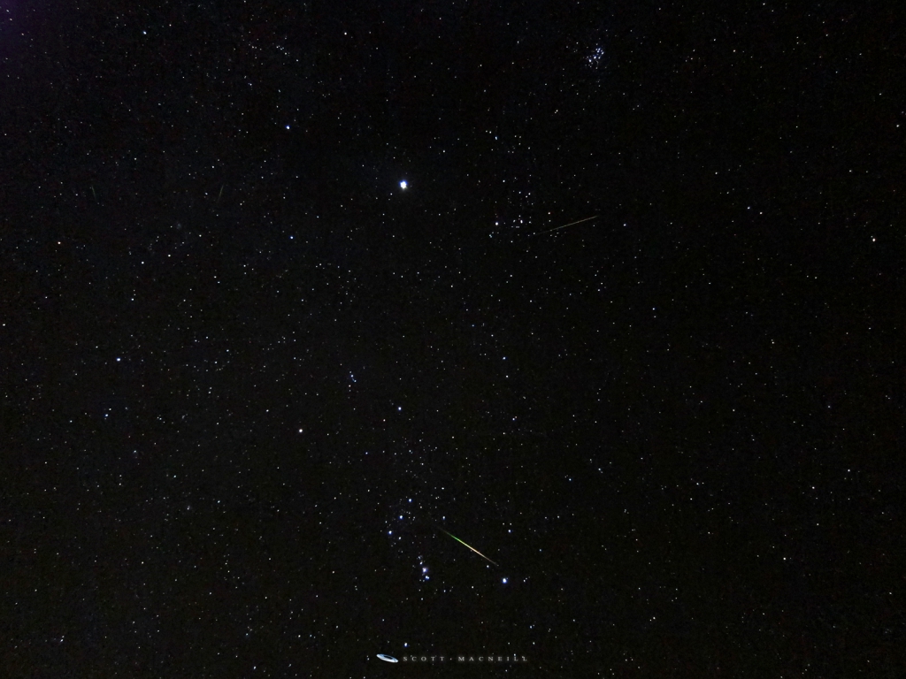 Orionid Meteor Shower at Frosty Drew Observatory