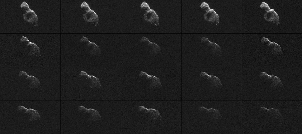 Asteroid 2014 HQ124 