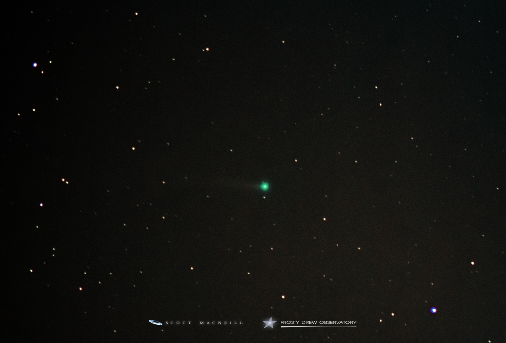 Comet 45P/Honda-Mrkos-Pajdusakova on New Year's Day