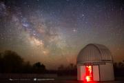 Milky Way over Frosty Drew Observatory