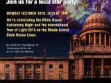 Providence Rhode Island State House Star Party