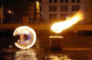 Fire Dancers at Providence Waterfire