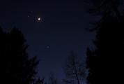 February 26, 2012 Conjunction of Venus, Jupiter, and the Moon
