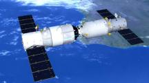China's Tiangong 2 with the Shenzou Attached