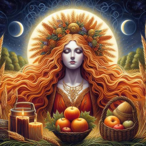 The Goddess of Lammas. Image Credit: SweetGrass1970