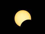The end of the eclipse in Northern Australia
