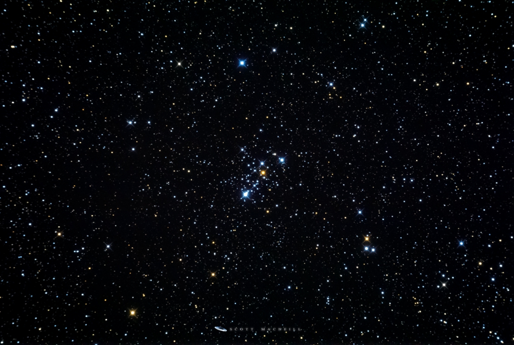 The Messier 103 Open Star Cluster