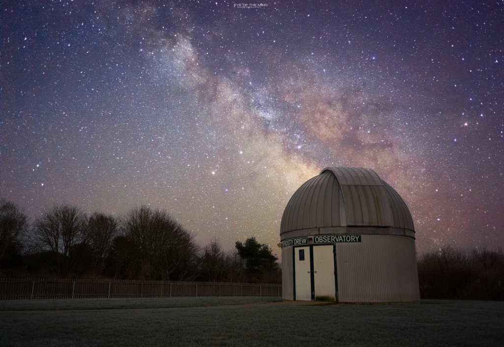 The Milky Way over Frosty Drew Observatory