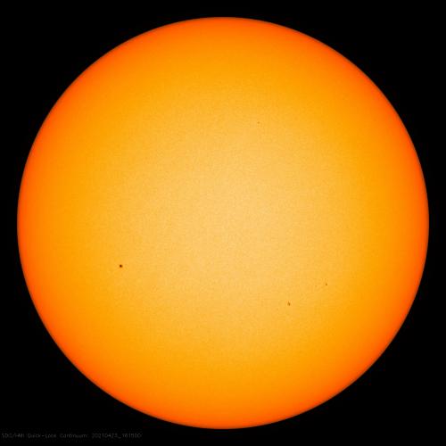 Cycle 25 is starting to get underway with Solar Minimum fading out. Image Credit: NASA SDO