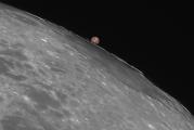 Lunar Occultations of Mars