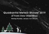 The Quadrantid Meteor Shower at Frosty Drew Observatory