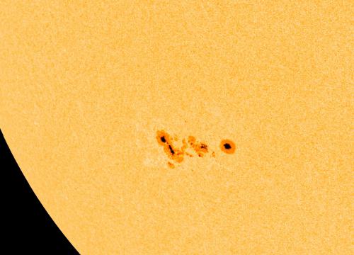 Sunspot Group AR 2781 on November 6, 2020
