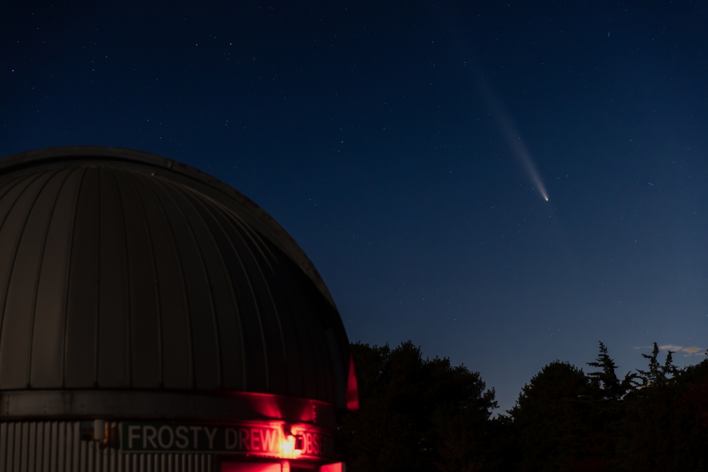 Comet A3 Over Frosty Drew