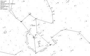 40 Eridani finder chart