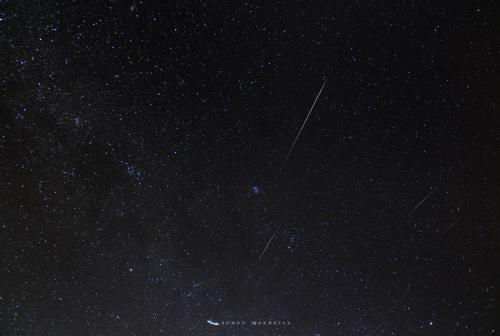 The Geminid Meteor Shower at Frosty Drew Observatory. Credit: Frosty Drew Astronomy Team member Scott MacNeill