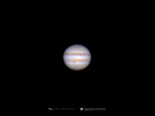 Jupiter at Frosty Drew Observatory in 2016